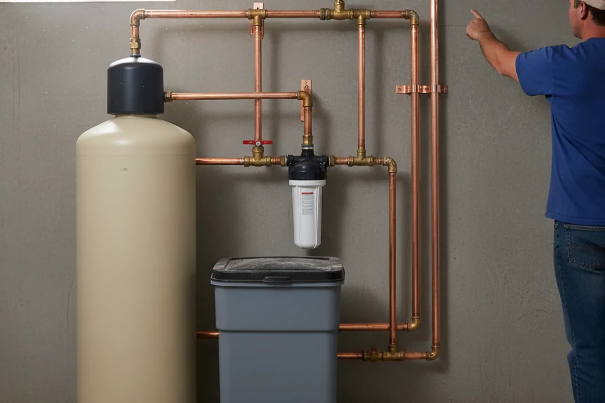 Whole-house water treatment system installed in Glenbeulah